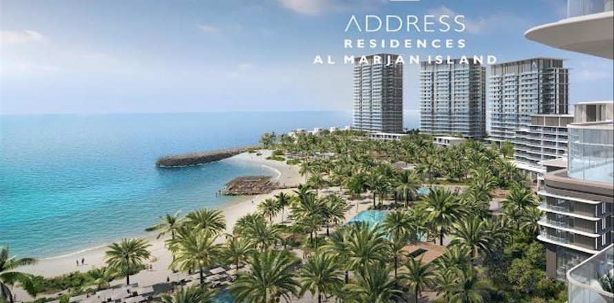 阿联酋 Ras Al Khaimah Al Marjan Island 公寓 3 卧, 160.6 平方米 , 编号 588684
