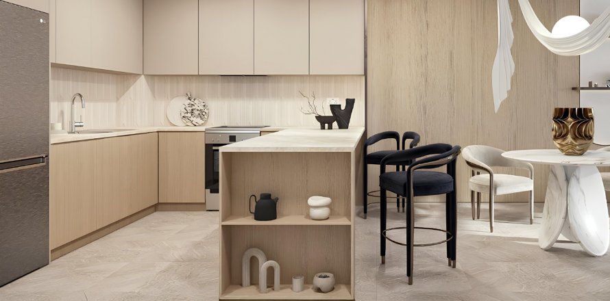 Korter asukohaga Weybridge Gardens 4 asukohaga Dubai Land, AÜE: 1 magamistoaga, 93.42 m² Nr 568416