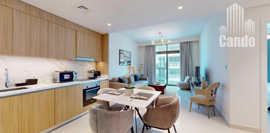 Apartment i Dubai Harbour, Dubai, UAE 1 soveværelse, 66.1 kvm № 596715