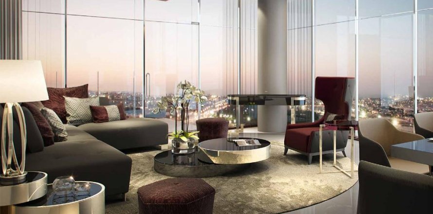 Byt v Business Bay, Dubai, SAE 1 ložnice, 69.19 m² Č.: 589961