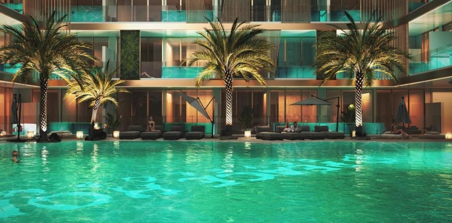 Apartament në Dubai, Emiratet e Bashkuara Arabe 1 dhomë gjumi, 72 m2. № 598969