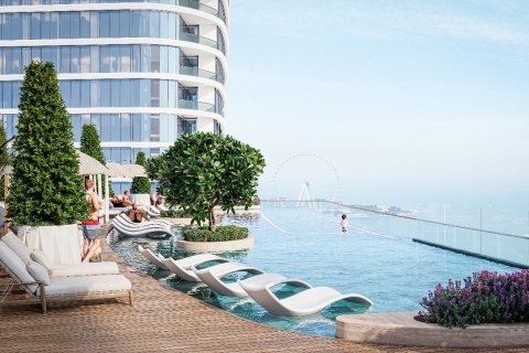 Lägenhet till försäljning i Dubai Harbour, Dubai, UAE 1 sovrum, 115.6 kvm Nr. 621708 - fotografi 9