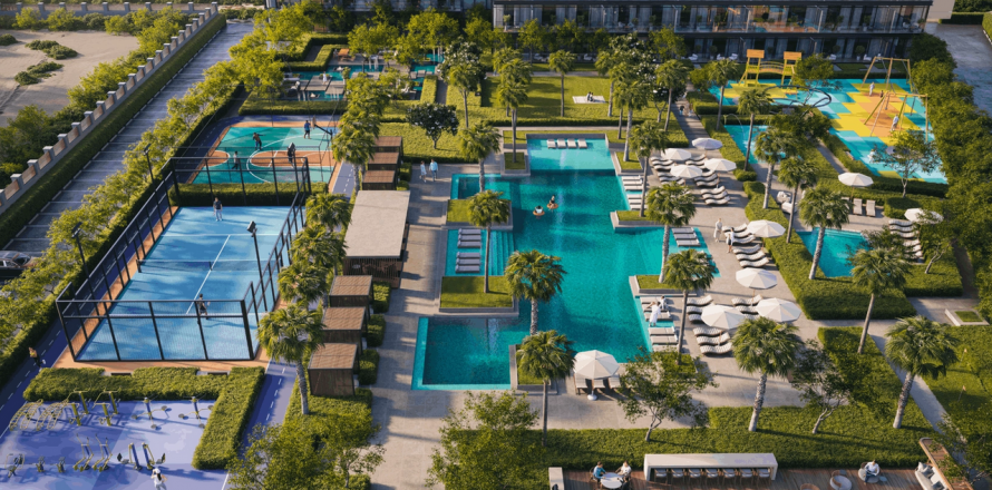 Leilighet i Motor City, Dubai, Emiratene 2 soverom, 100 kvm nr. 616129