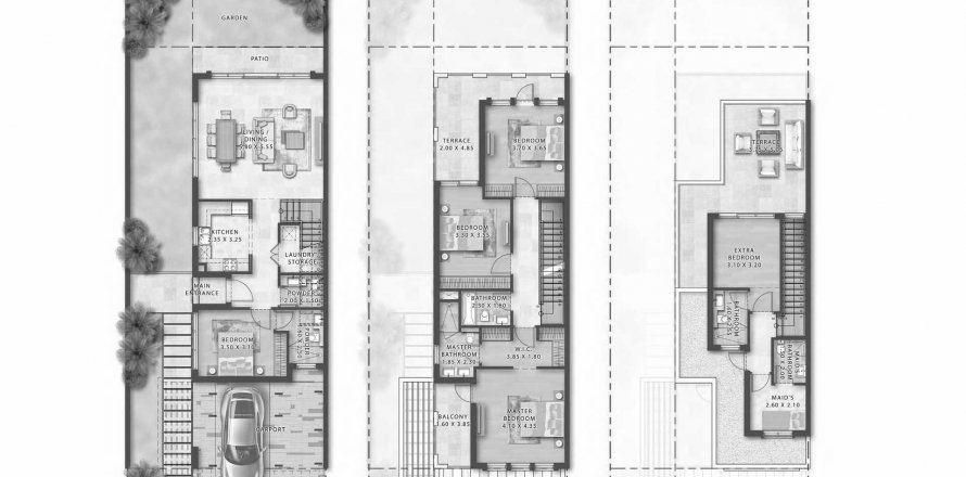 Vila v MALTA v Dubai Land, SAE 313.8 m² Č.: 380416