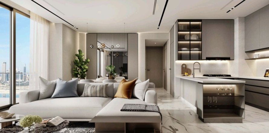 Apartament në Ras Al Khor, Dubai, Emiratet e Bashkuara Arabe 1 dhomë gjumi, 84.5 m2. № 624791