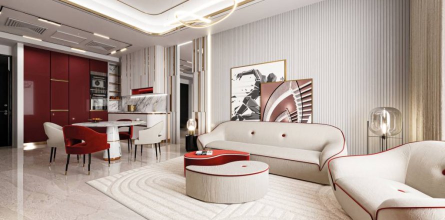 Apartament në Dubai, Emiratet e Bashkuara Arabe 1 dhomë gjumi, 59.3 m2. № 411164