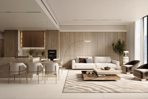 Byt v Business Bay, Dubai, SAE 3 ložnice, 156 m² Č.: 617466 - fotografie 9
