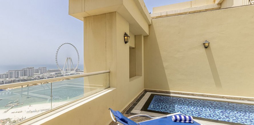 Attico a Dubai Marina, Dubai, EAU 4 camere da letto, 557.4 mq. № 589529