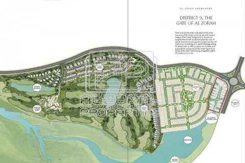 Land in Al Zorah, Ajman, UAE 949.9 sq.m. № 591686 - photo 11
