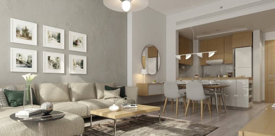 Apartmen di AZIZI VISTA di Dubai, UAE 1 bilik tidur, 73.35 meter persegi № 411823