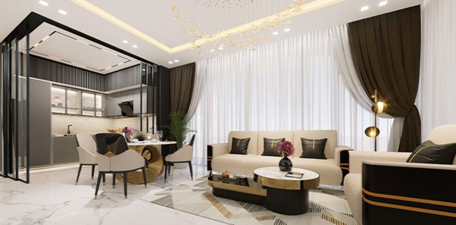 Byt v Business Bay, Dubai, SAE 1 ložnice, 62.2 m² Č.: 632785