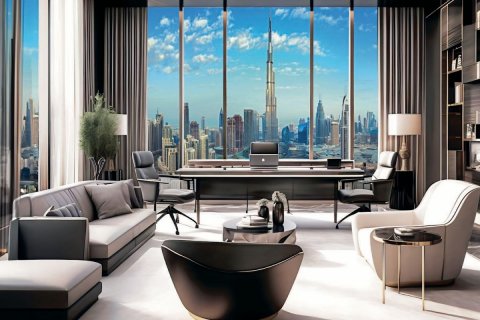 Byt v Business Bay, Dubai, SAE 1 ložnice, 62.2 m² Č.: 632785 - fotografie 2