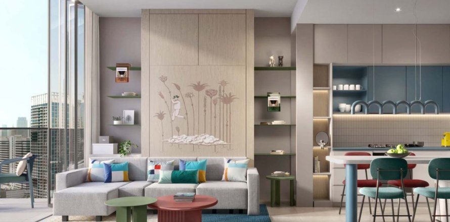 Dzīvoklis Business Bay, Dubaijā, AAE 1 istaba, 68.8 m2 Nr. 622689