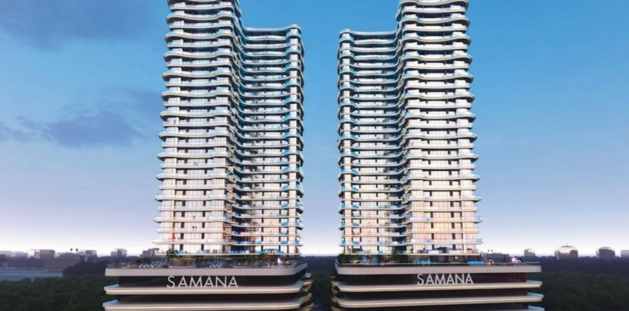 Apartmen di Majan, Dubai, UAE 1 bilik tidur, 78.9 meter persegi № 591537