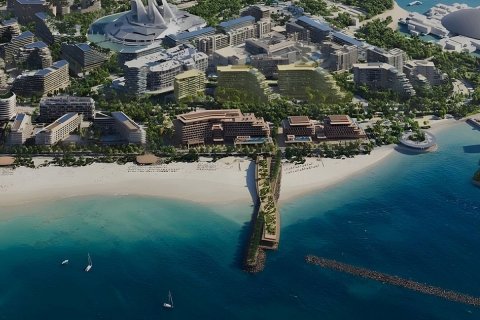 Byt na Saadiyat Island, Abu Dhabi, SAE 2 ložnice, 148 m² Č.: 594420 - fotografie 10