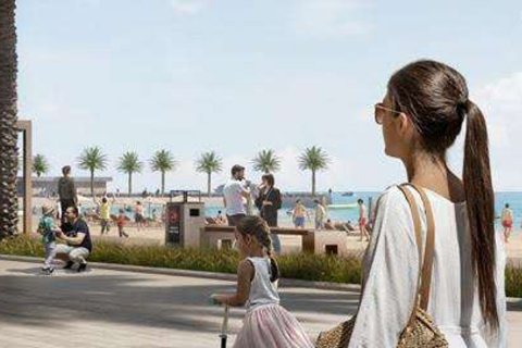 Byt v Dubai Harbour, SAE 2 ložnice, 136.4 m² Č.: 622875 - fotografie 8