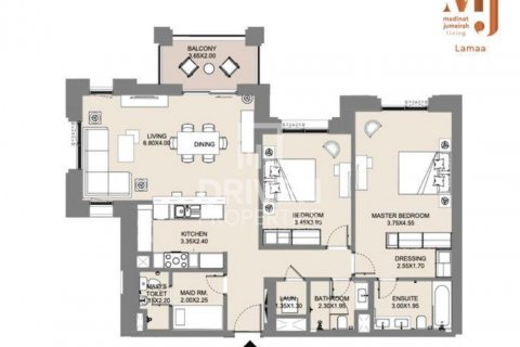 Byt v Umm Suqeim, Dubai, SAE 2 ložnice, 120 m² Č.: 601911 - fotografie 13