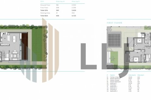 Willa na sprzedaż w Saadiyat Island, Abu Dhabi, ZEA 4 sypialnie, 439 mkw., nr 624149 - zdjęcie 18