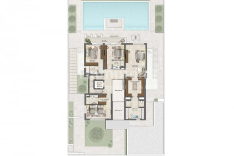 Villa en alquiler en Dubai, EAU 5 dormitorios, 949.93317500 m2 № 583685 - foto 19