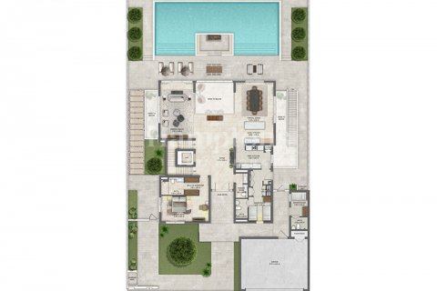 Villa en alquiler en Dubai, EAU 5 dormitorios, 949.93317500 m2 № 583685 - foto 17