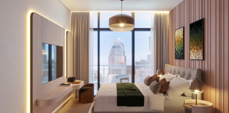 Apartemen di DoubleTree by Hilton Residences di Al Satwa, Dubai, UEA 1 kamar tidur, 66.97 m2 nomor 616339