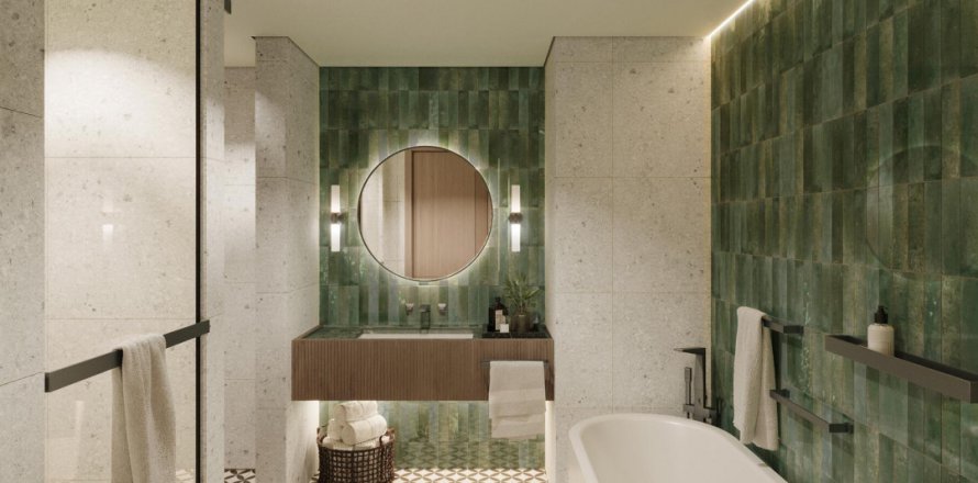 Квартира в DoubleTree by Hilton Residences в Аль-Сатва, Дубай, ОАЭ 3 комнаты, 102.12м2 № 616341