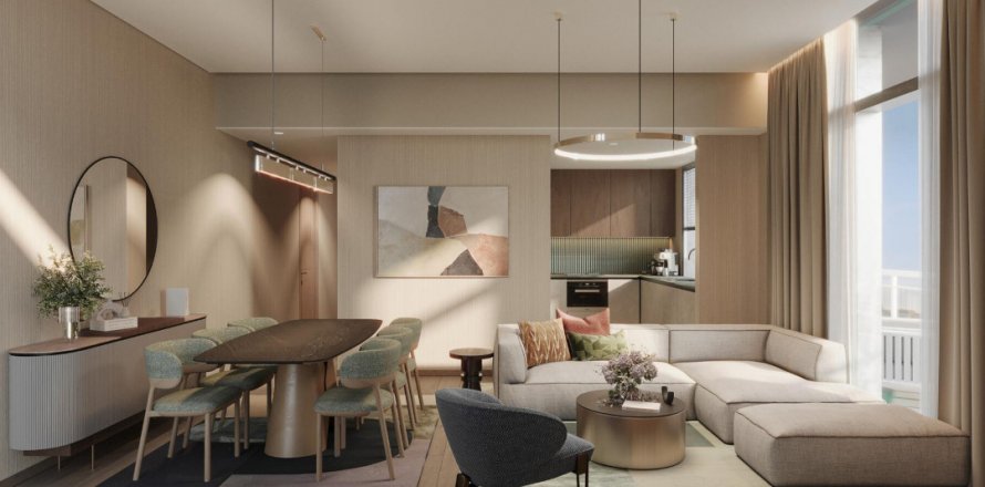 Квартира в DoubleTree by Hilton Residences в Аль-Сатва, Дубай, ОАЭ 2 комнаты, 75.15м2 № 616340