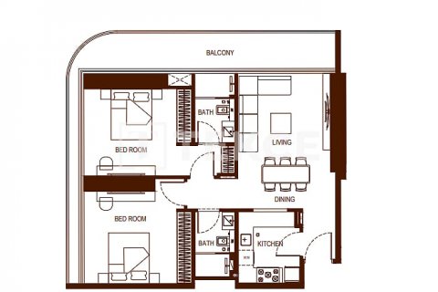 Byt v Dubai Science Park, SAE 2 ložnice, 103 m² Č.: 569470 - fotografie 20