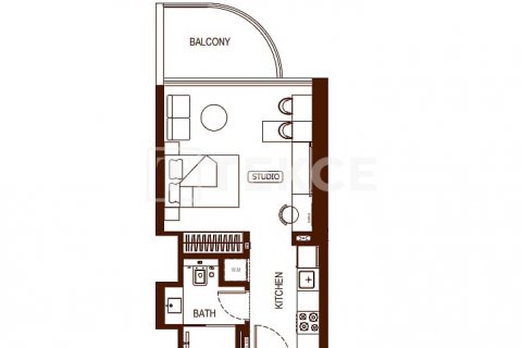Byt v Dubai Science Park, SAE 2 ložnice, 103 m² Č.: 569470 - fotografie 18