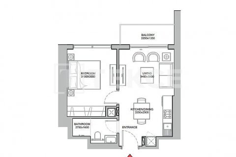 Byt v Meydan, Dubai, SAE 2 ložnice, 108 m² Č.: 619466 - fotografie 10