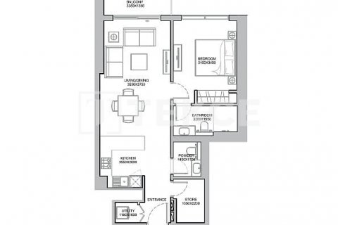 Byt v Meydan, Dubai, SAE 2 ložnice, 108 m² Č.: 619466 - fotografie 11