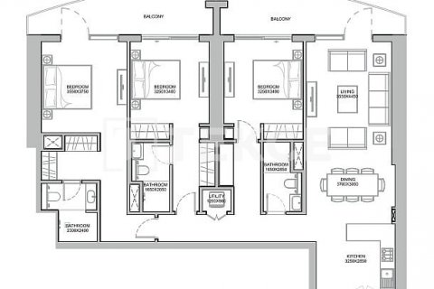 Byt v Meydan, Dubai, SAE 2 ložnice, 108 m² Č.: 619466 - fotografie 9