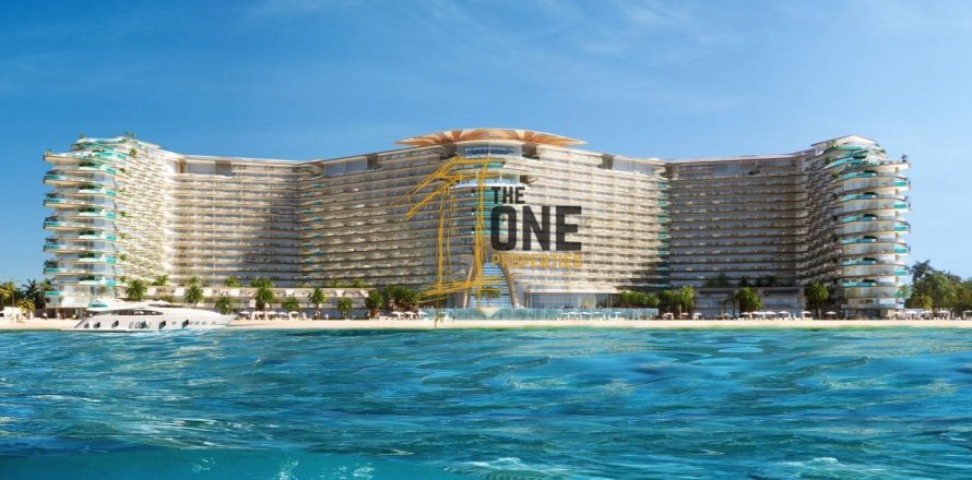 阿联酋 Ras Al Khaimah Al Marjan Island 公寓  1 卧, 86 平方米 , 编号 577452