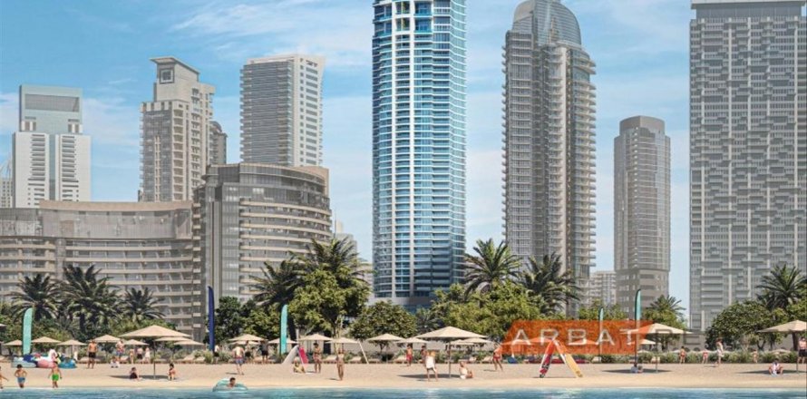 阿联酋 Dubai Dubai Marina 公寓  1 卧, 77 平方米 , 编号 604340