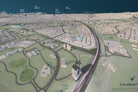 Byt v Dubai Science Park, SAE 1 ložnice, 88.3 m² Č.: 595958 - fotografie 16