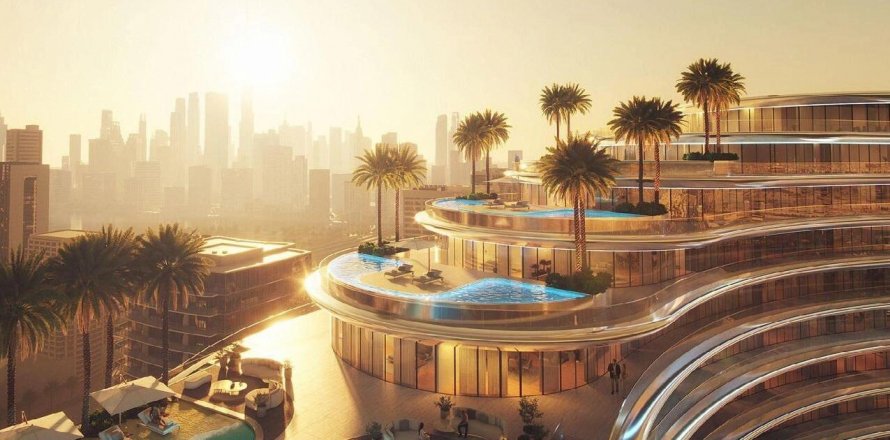 Apartmen di Business Bay, Dubai, UAE 1 bilik, 40 meter persegi № 599641