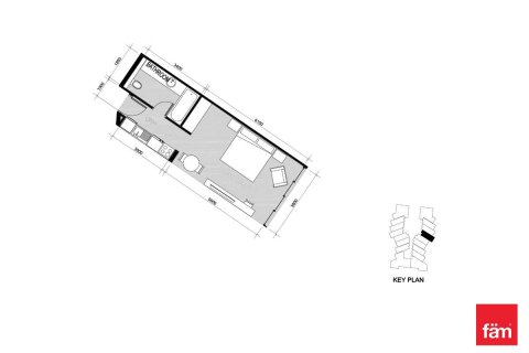 Byt v Business Bay, Dubai, SAE 34.6 m² Č.: 565864 - fotografie 2