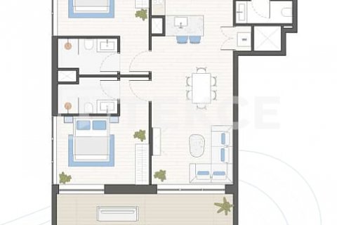 Byt v Jumeirah Village Circle, Dubai, SAE 1 ložnice, 82 m² Č.: 579770 - fotografie 26