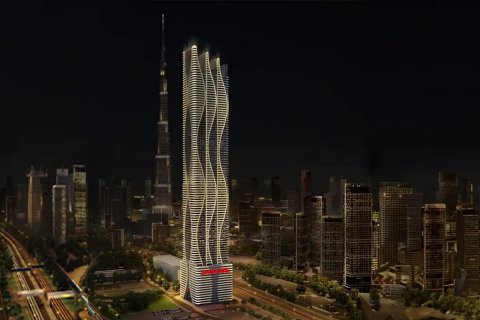 Byt v Business Bay, Dubai, SAE 1 ložnice, 70 m² Č.: 624877 - fotografie 1
