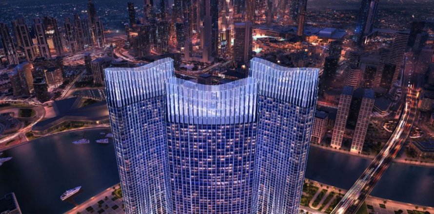 Apartmen di Business Bay, Dubai, UAE 1 bilik tidur, 77.2 meter persegi № 622441