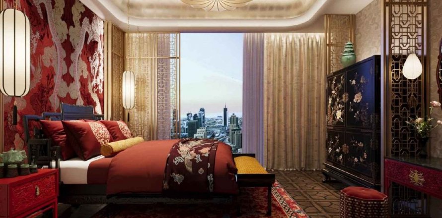 Apartment in Burj Azizi in Sheikh Zayed Road, Dubai, UAE 1 bedroom, 88.6 sq.m. № 572524