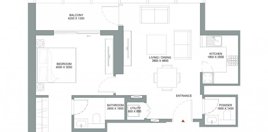 Apartment in The Element at Sobha One in Mohammed Bin Rashid City, Dubai, UAE 1 bedroom, 68.75 sq.m. № 580116