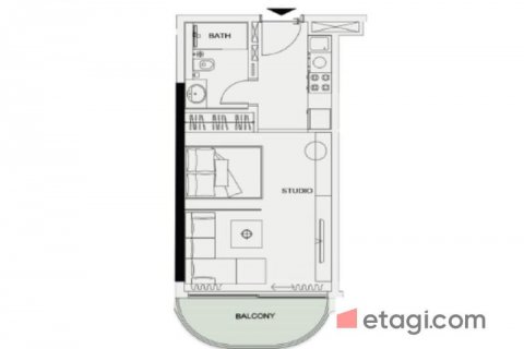 Apartment in Arjan, Dubai, UAE 37.5 sq.m. № 595434 - photo 2