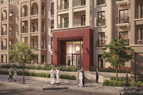 Byt v Khalifa City, Abu Dhabi, SAE 1 ložnice, 58 m² Č.: 616032 - fotografie 5