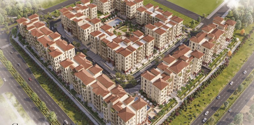 Byt v Khalifa City, Abu Dhabi, SAE 1 ložnice, 58 m² Č.: 616032