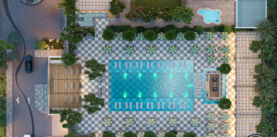 Apartament në Dubai Hills Estate, Dubai, Emiratet e Bashkuara Arabe 1 dhomë gjumi, 74 m2. № 627965