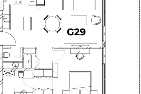 Apartemen di Dubai, UEA 1 kamar tidur, 83.14 m2 nomor 623056 - foto 16