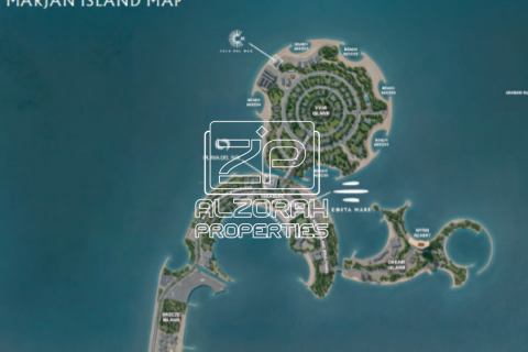 Apartment sa Al Marjan Island, Ras Al Khaimah, UAE 1 silid-tulugan, 58.3 sq.m. № 588986 - larawan 32