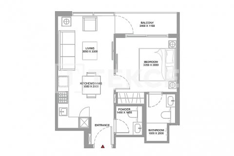 Apartment in Umm Al Quwain, UAE 1 bedroom, 47 sq.m. № 579767 - photo 9
