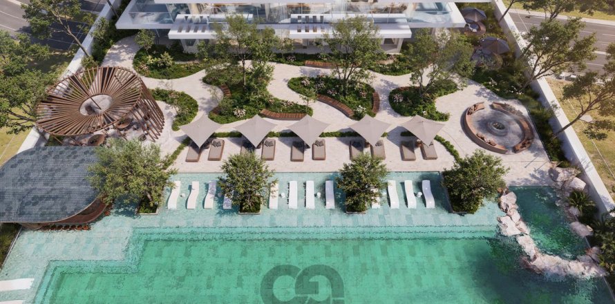 Dubai, UAE의 아파트 침실 2개, 120.5제곱미터 번호 621388